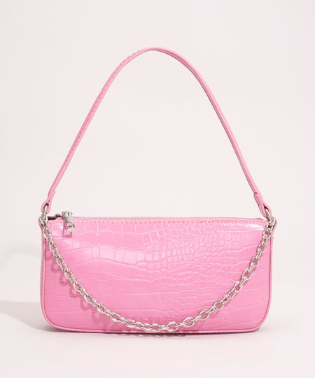 bolsa-baguete-com-corrente-rosa-1013657-Rosa_1