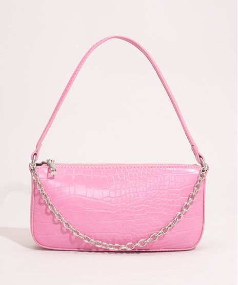 bolsa-baguete-com-corrente-rosa-1013657-Rosa_1