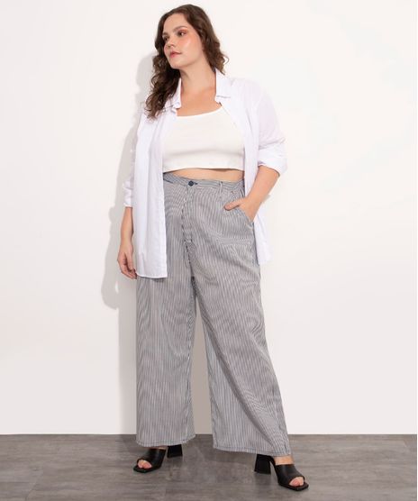 Calca-Alfaiataria-Wide--Plus-Size-Listrada-Cintura-Super-Alta-azul-marinho-1007206-Azul_Marinho_1