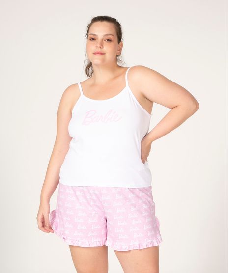 pijama-plus-size-regata-estampado-barbie-em-algodao-rosa-1008178-Rosa_1