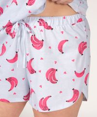 pijama-plus-size-manga-curta-de-algodao-estampado-banana-azul-claro-1004671-Azul_Claro_4