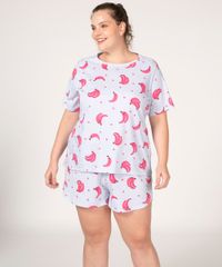 pijama-plus-size-manga-curta-de-algodao-estampado-banana-azul-claro-1004671-Azul_Claro_5