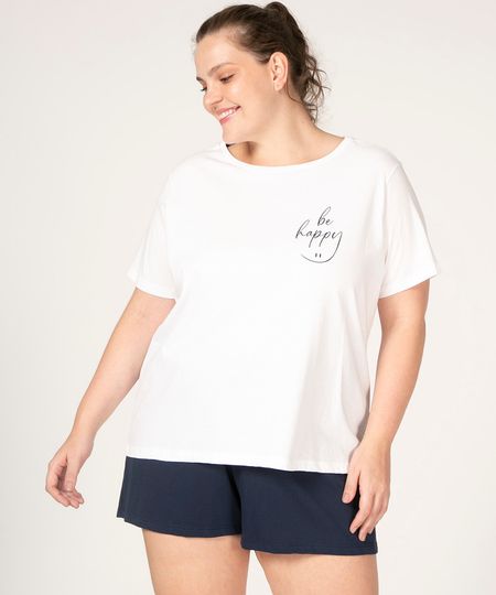 pijama-plus-size-manga-curta-estampado-be-happy-em-algodao-off-white-1004678-Off_White_1 pijama-plus-size-manga-curta-estampado-be-happy-em-algodao-off-white-1004678-Off_White_1