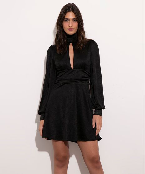 vestido-curto-acetinado-cut-out-manga-bufante-gola-alta-mindset-preto-1016902-Preto_1