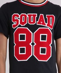 Vestido-Feminino-Curto--Squad-88--Manga-Curta-Decote-Redondo-Preto-9250807-Preto_4
