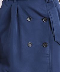 Saia-Feminina-com-Botoes-e-Faixa-para-Amarrar-Azul-Marinho-9186930-Azul_Marinho_4