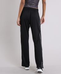 Calca-Feminina-Esportiva-Pantalona-com-Botoes-na-Lateral-e-Vivo-Contrastante-Preta-9231178-Preto_2