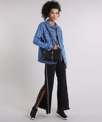 Calca-Feminina-Esportiva-Pantalona-com-Botoes-na-Lateral-e-Vivo-Contrastante-Preta-9231178-Preto_3