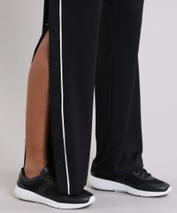 Calca-Feminina-Esportiva-Pantalona-com-Botoes-na-Lateral-e-Vivo-Contrastante-Preta-9231178-Preto_4