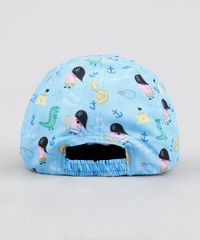 Bone-Infantil-Aba-Curva-George-Pig-e-Dinossauro-Azul-Claro-9131285-Azul_Claro_3