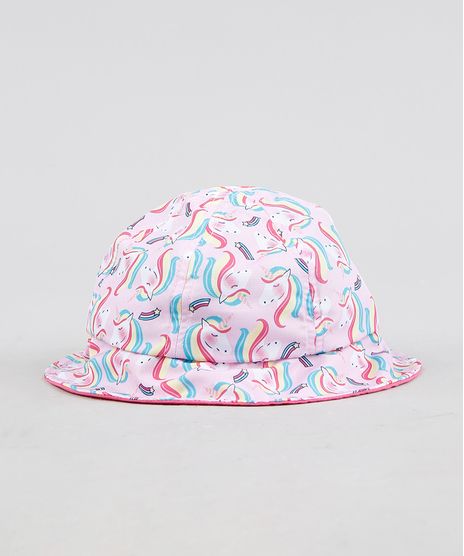 Chapeu-Infantil-Estampado-de-Unicornios-Rosa-Claro-9284711-Rosa_Claro_1