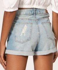 Short-Jeans-Feminino-Mom-Vintage-Destroyed-Azul-Medio-9699540-Azul_Medio_2