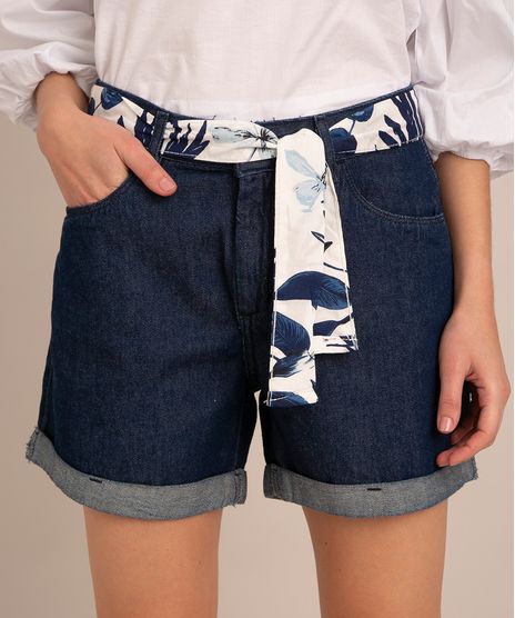 short-jeans-cintura-media-barra-dobrada-com-faixa-para-amarrar-azul-escuro-1006376-Azul_Escuro_1