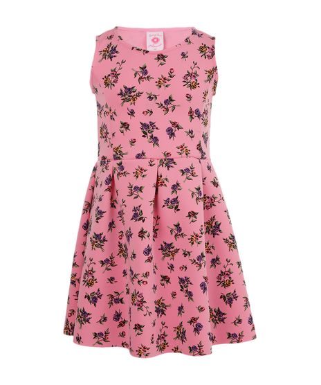 Vestido-Floral-com-Pregas-Rosa-8074769-Rosa_1