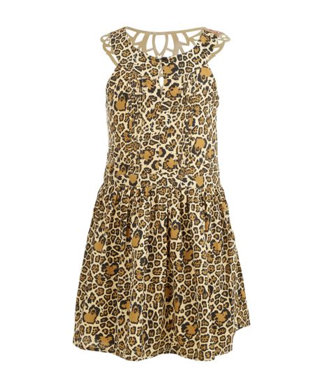 Vestido-Animal-Print-com-Laser-Cut-Marrom-7979854-Marrom_1