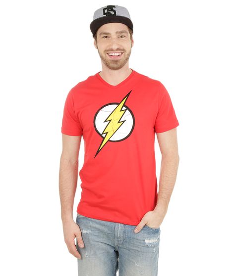 Camiseta-com-Estampa-The-Flash-Vermelha-8142669-Vermelho_1
