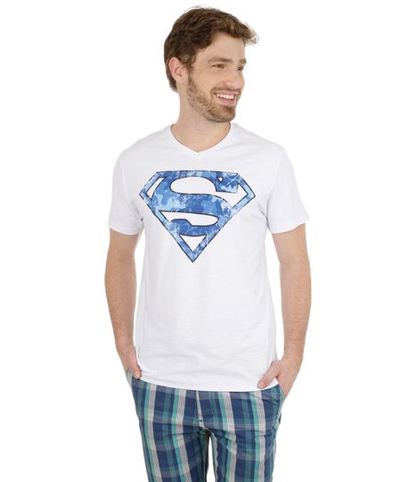 Camiseta-Flame-com-Estampa-Super-Homem-Branca-8143721-Branco_1 Camiseta-Flame-com-Estampa-Super-Homem-Branca-8143721-Branco_1