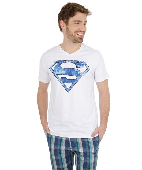 Camiseta-Flame-com-Estampa-Super-Homem-Branca-8143721-Branco_1