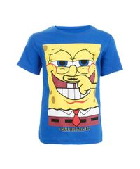 Camiseta---Mascara-Bob-Esponja-Azul-8151742-Azul_1
