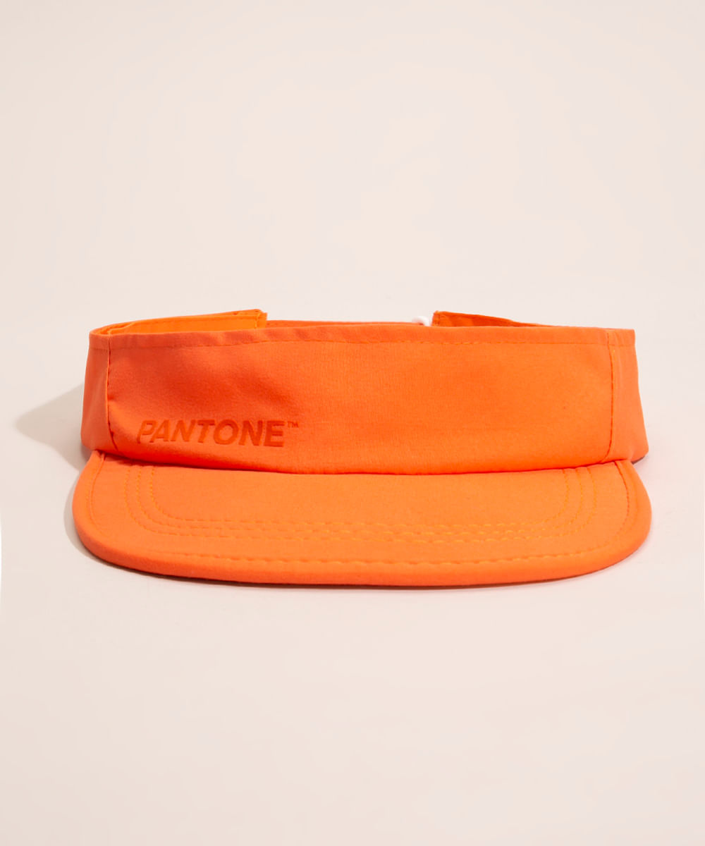 viseira pantone + laranja