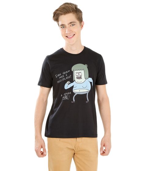 Camiseta-com-Estampa-Apenas-um-Show-Preta-8127429-Preto_1