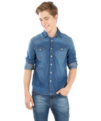 Camisa-Jeans-Azul-Medio-7993619-Azul_Medio_1 Camisa-Jeans-Azul-Medio-7993619-Azul_Medio_1