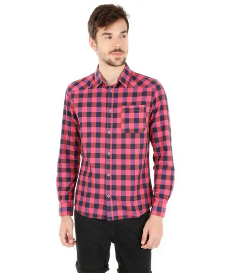 Camisa-Xadrez-com-Bolso-Rosa-7985534-Rosa_2 Camisa-Xadrez-com-Bolso-Rosa-7985534-Rosa_2