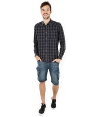 Camisa-Xadrez-com-Bolso-Preta-7985534-Preto_4