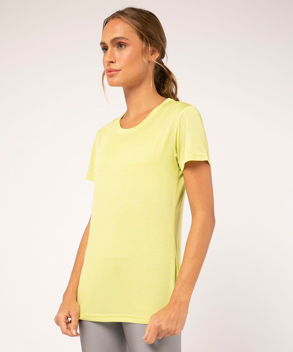 blusa esportiva ace manga curta verde claro