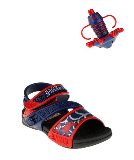 Kit-Sandalia-Papete-Grendene---Piao-Homem-Aranha-Azul-Marinho-8168848-Azul_Marinho_1