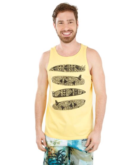 Regata-com-Estampa-de-Pranchas-Amarela-8128391-Amarelo_1