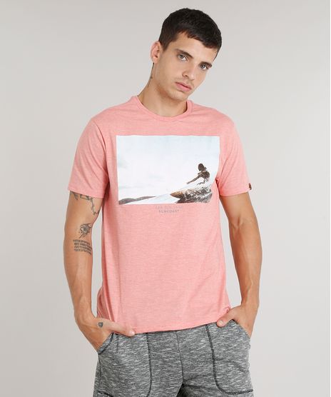 Camiseta-Masculina--Sea-Sun-Sand--Manga-Curta-Gola-Careca-Coral-9298446-Coral_1
