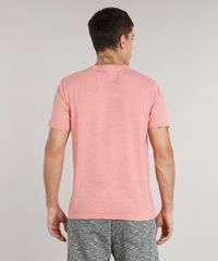 Camiseta-Masculina--Sea-Sun-Sand--Manga-Curta-Gola-Careca-Coral-9298446-Coral_2