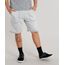 Bermuda-Masculina-em-Moletom-com-Bolsos-Cinza-Mescla-Claro-9298414-Cinza_Mescla_Claro_1