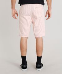 Bermuda-Masculina-Listrada-com-Cordao-e-Bolsos-Coral-9293529-Coral_2