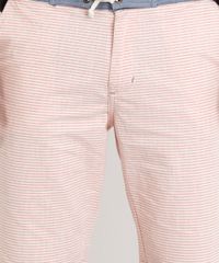 Bermuda-Masculina-Listrada-com-Cordao-e-Bolsos-Coral-9293529-Coral_4