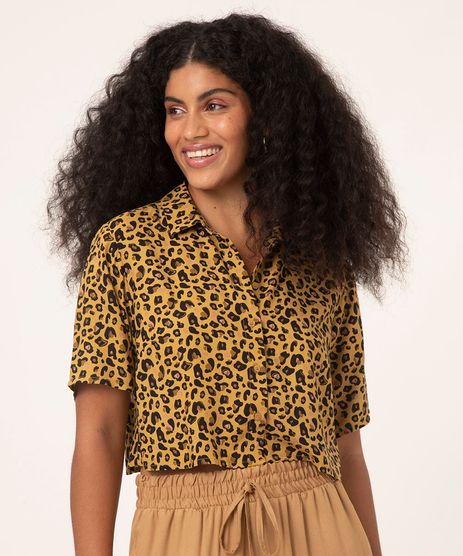 playeras animal print