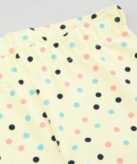 Conjunto-Infantil-de-Blusa-Flamingo-Manga-Curta-Cinza-Mescla-Claro---Bermuda-Estampada-de-Poas-Amarela-9318881-Amarelo_5