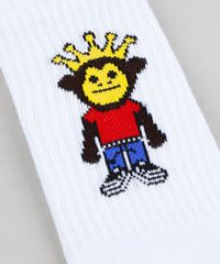 Meia-Masculina-Kings-Sneakers-Macaco-Cano-Longo-Branca-9309999-Branco_5