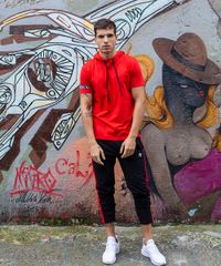 Camiseta-Masculina-Kings-Sneakers-com-Capuz-Manga-Curta-Vermelha-9285487-Vermelho_2