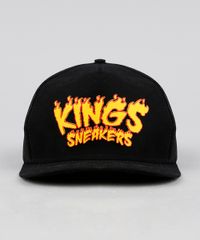 Bone-Masculino-Kings-Sneakers-Aba-Reta-com-Tela-Preto-9303065-Preto_1