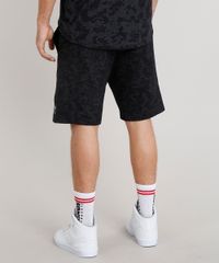 Bermuda-Masculina-Kings-Sneakers-em-Moletom-Estampada-Camuflada-Preta-9294763-Preto_3