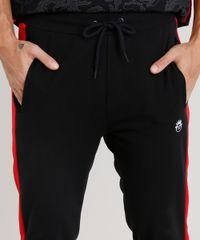 Calca-de-Moletom-Kings-Sneakers-com-Faixas-Laterais-Preta-9294966-Preto_4