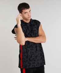Regata-Masculina-Kings-Sneakers-com-Capuz-Estampada-Camuflada-Preta-9285491-Preto_1