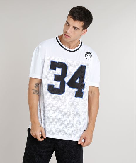 Camiseta-Masculina-Ampla-Kings-Sneakers--34--Manga-Curta-Gola-Careca-Branca-9286095-Branco_1