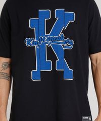 Camiseta-Masculina-Kings-Sneakers-Manga-Curta-Gola-Careca-Preta-9285488-Preto_4