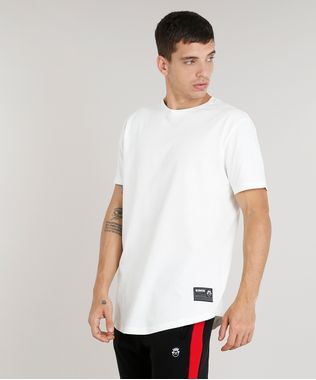 Camiseta-Masculina-Alongada-Kings-Sneakers-Manga-Curta-Gola-Careca-Off-White-9285483-Off_White_1