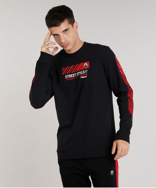 Camiseta-Masculina-Kings-Sneakers--Street-Style--Manga-Longa-Gola-Careca-Preta-9285490-Preto_1