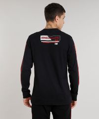 Camiseta-Masculina-Kings-Sneakers--Street-Style--Manga-Longa-Gola-Careca-Preta-9285490-Preto_3