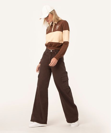calca-wide-leg-cargo-de-sarja-marrom-1023454-Marrom_1
